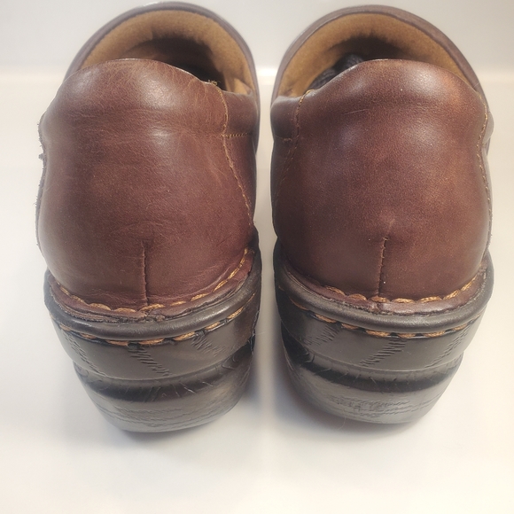 BOC Peggy Brown Leather Clogs Women's 9.5 - Picture 7 of 10